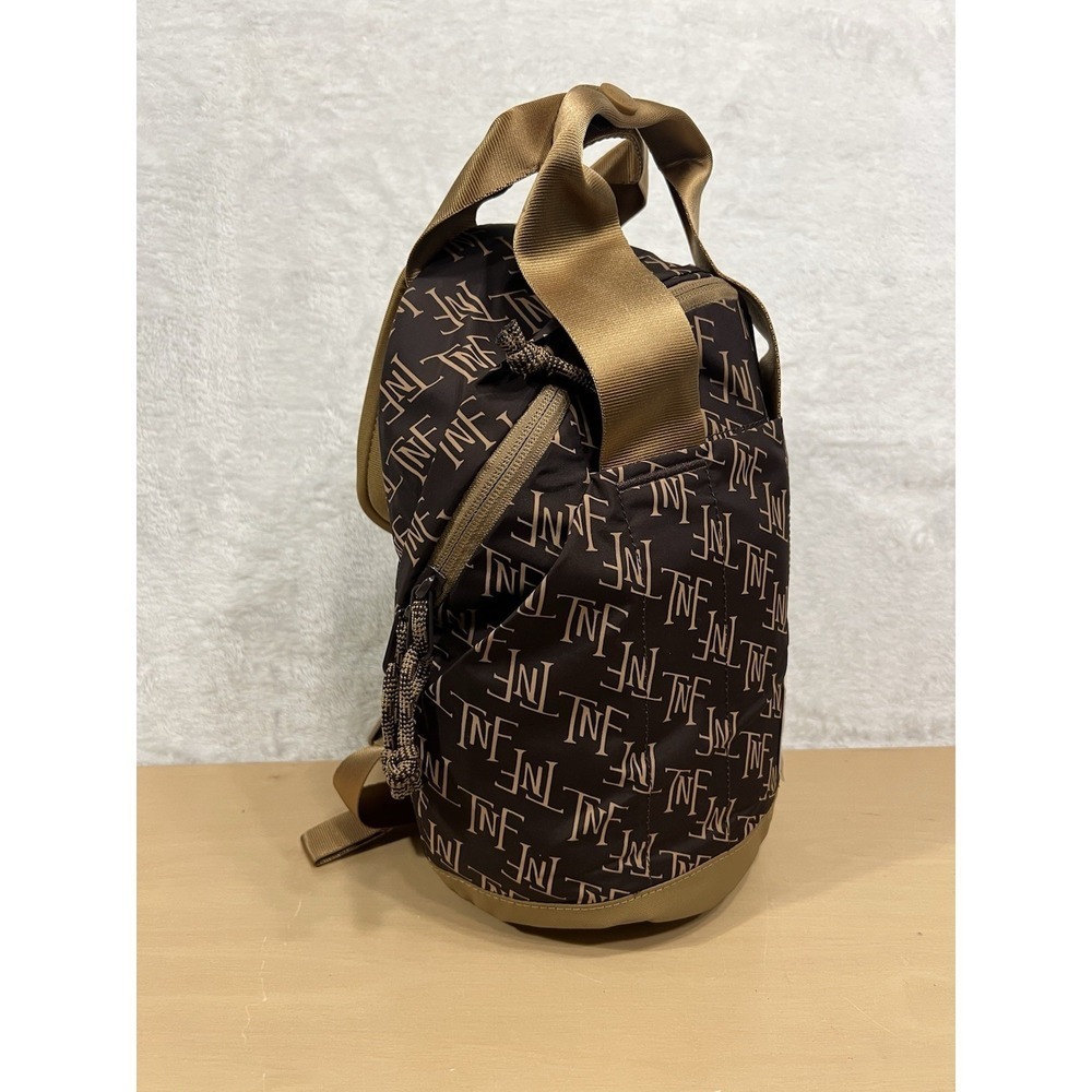 The North Face Never Stop Mini Backpack 5L Brown Tan Monogram NF0A81DV